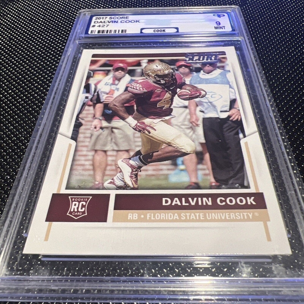 2017 Panini Score Dalvin Cook #427 PPG 9 Mint RC Rookie